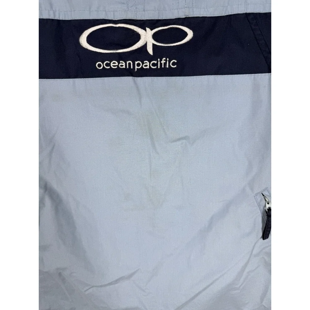 Vintage 80s OP Jacket Mens Sz M 1/4 Zip‎ Streetwear Skate Surf Ocean Pacific 90s
